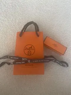 HERMES オレンジ フラグメントケース