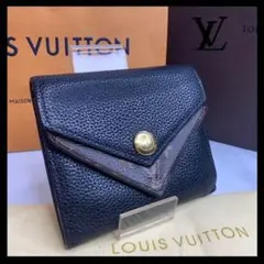 ◆美品◆ ヴィトン ポルトフォイユ・ドゥブルVコンパクト 折り財布 モノグラム