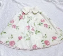 LAURA ASHLEY バラ柄　ケープ