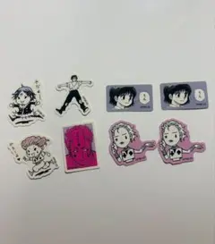 冨樫義博展 フレークシール HUNTER×HUNTER ヒソカ クロロ 8枚
