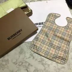 BURBERRY チェック柄エプロン ONE SIZE