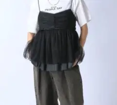 jeanasis ジーナシス　チュールキャミ