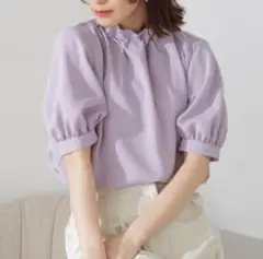 Natural Beauty Basic とろみ ブラウス