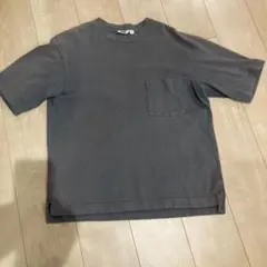 UNIQLO U グレー Tシャツ Mサイズ ポケット付き
