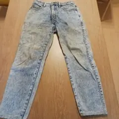 BOBSON ライトブルーストレートデニム