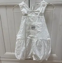 jejeunosity サロペット　白　夏服　ベビー服　キッズ