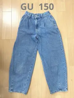GU150バレルレックジーンズ