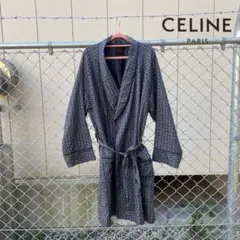 【激レア】セリーヌ ロングコート トリオンフ 光沢ガンメタ ガウン