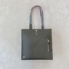 A.D.M.J カーキ ライダースモチーフ ハンドバッグ ショルダーバッグ