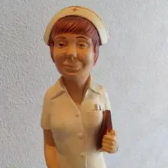 婦長さん（陶器）32cm ビィンテージ
