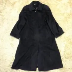 美品 カシミヤ100% フォーカード 比翼 FREE ロングコート