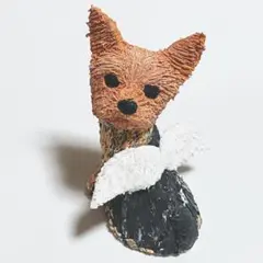 天使・ヨークシャーテリア　（ペット　ヨーキー　犬雑貨）