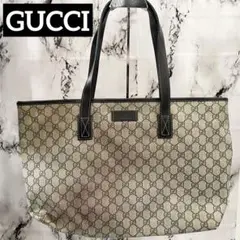 GUCCI トートバッグ GGスプリーム A4 肩かけ 男女兼用