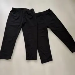 女の子　レギンス　150 160 黒　2着