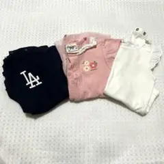 ロンパース・3枚セット・女の子