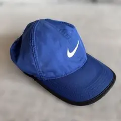 Nike DRI-FIT 青 キャップ