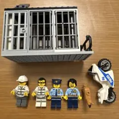 LEGO 警察官ミニフィギュアと監獄セット