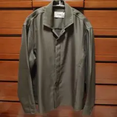 O.FILES INDIAN WEAVE DRAPE SHIRT ドレープシャツ