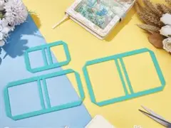 ブックカバー　テンプレート　3サイズ　3053