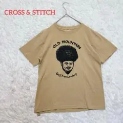 クロスアンドステッチ / 半袖Tシャツ　レディース　S ベージュ　綿100%