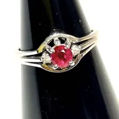 【Pm900 / R0.50ct / D0.03ct】指輪 プラチナ 9号