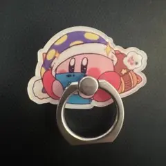スマホリング　星のカービィ　バンカーリング