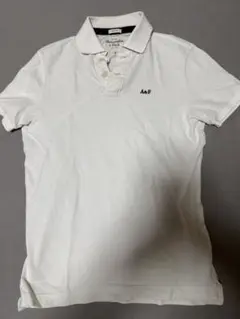 Abercrombie & Fitch ホワイトポロシャツ S