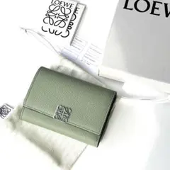 今期モデル【新品未使用】LOEWE アナグラム バーティカル ウォレット
