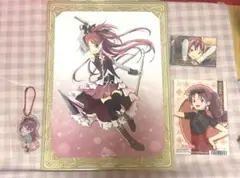 魔法少女まどか⭐︎マギカ　佐倉杏子　グッズ　ポートレート　プロマイド　キーホルダー