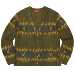 新品 XL Supreme Abstract Stripe Cardigan