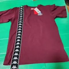Kappa バーガンディ Tシャツ 半袖