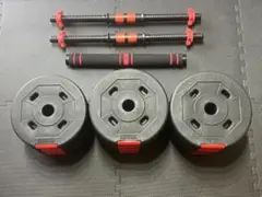 直接引取り限定　フラットベンチとダンベルセット