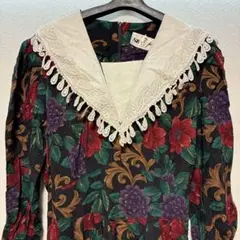 SBL DESIGNS フラワープリント ワンピース　花柄　総柄