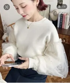 Moment＋ スウェットカットソー