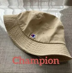 Champion バケットハット ベージュ