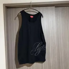 Supreme 黒 タンクトップ Lサイズ