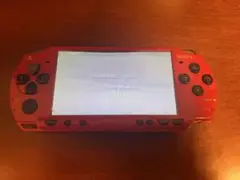 【ジャンク】　PSP 2000 レッド 本体のみ