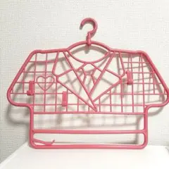 昭和レトロ　服型　ハンガー　壁掛け