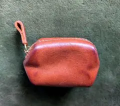 HERZ レザー 牛革 本革 コインケース 赤 財布 ポーチ 小物入れ used ポーチ 小物入れ マルチポーチ おしゃれ 本革 牛革 ミニポーチ