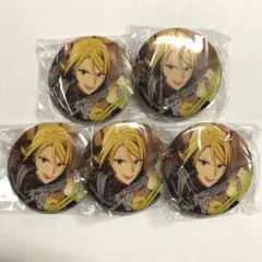 【匿名配送】エリオスR グリッター 缶バッジコレクション ジュニア 5点