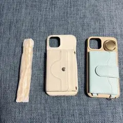 iPhone14ケース 2点＋新品ストラップ