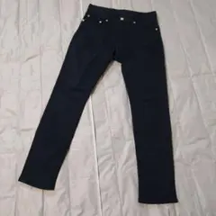 スキニーパンツ ネイビー Sサイズ