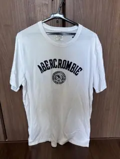 ABERCROMBIE ロゴ Tシャツ ホワイト