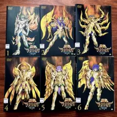 聖闘士星矢 黄金魂 soul of gold DVD 全6巻 全巻セット