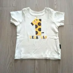 きりん 半袖Tシャツ 80cm