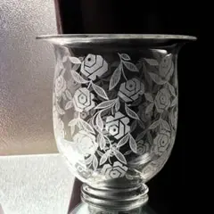 中古 Baccarat バカラ ローズ 大 花瓶 花びん フラワーベース 2025年最新】バカラ ローズ フラワーベースの人気アイテム