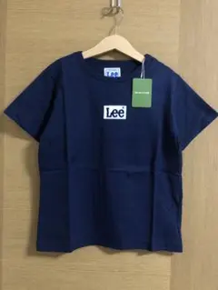 新品 Lee リー キッズ 半袖Tシャツ 140 ネイビー