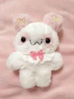 ぴーちむーすぱんだちゃん　ぬいぐるみ　ハンドメイド　平成