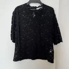 【美品】ローリーズファーム　レースブラウス
