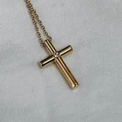 クリスマスセール!TIFFANYu0026Co. クロス 750 ダイヤ ネックレス